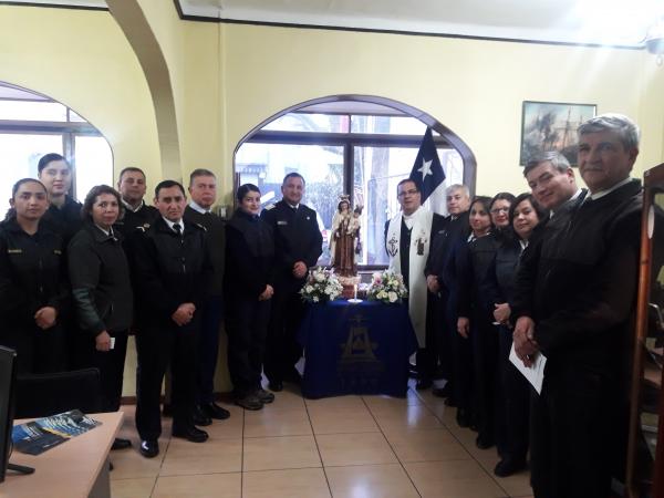 CONTIN A PEREGRINACI N DE LA VIRGEN DEL CARMEN POR REPARTICIONES